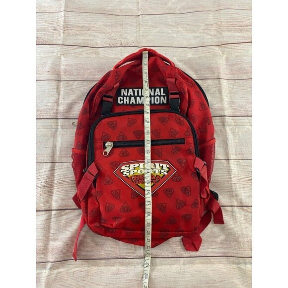 Varsity Cheerleading National Championship Spirit Sports Red Back Pack - OS - Picture 7 of 10